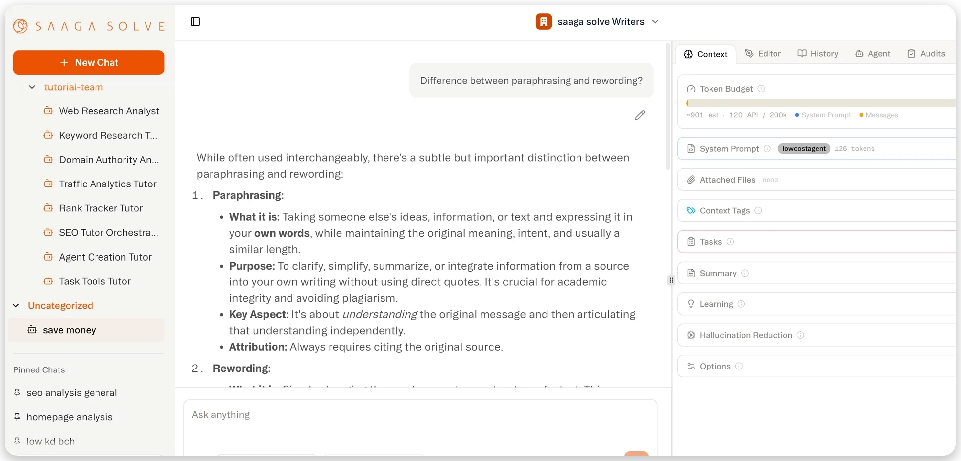 How Is This Tool Different From a Paraphrasing Tool