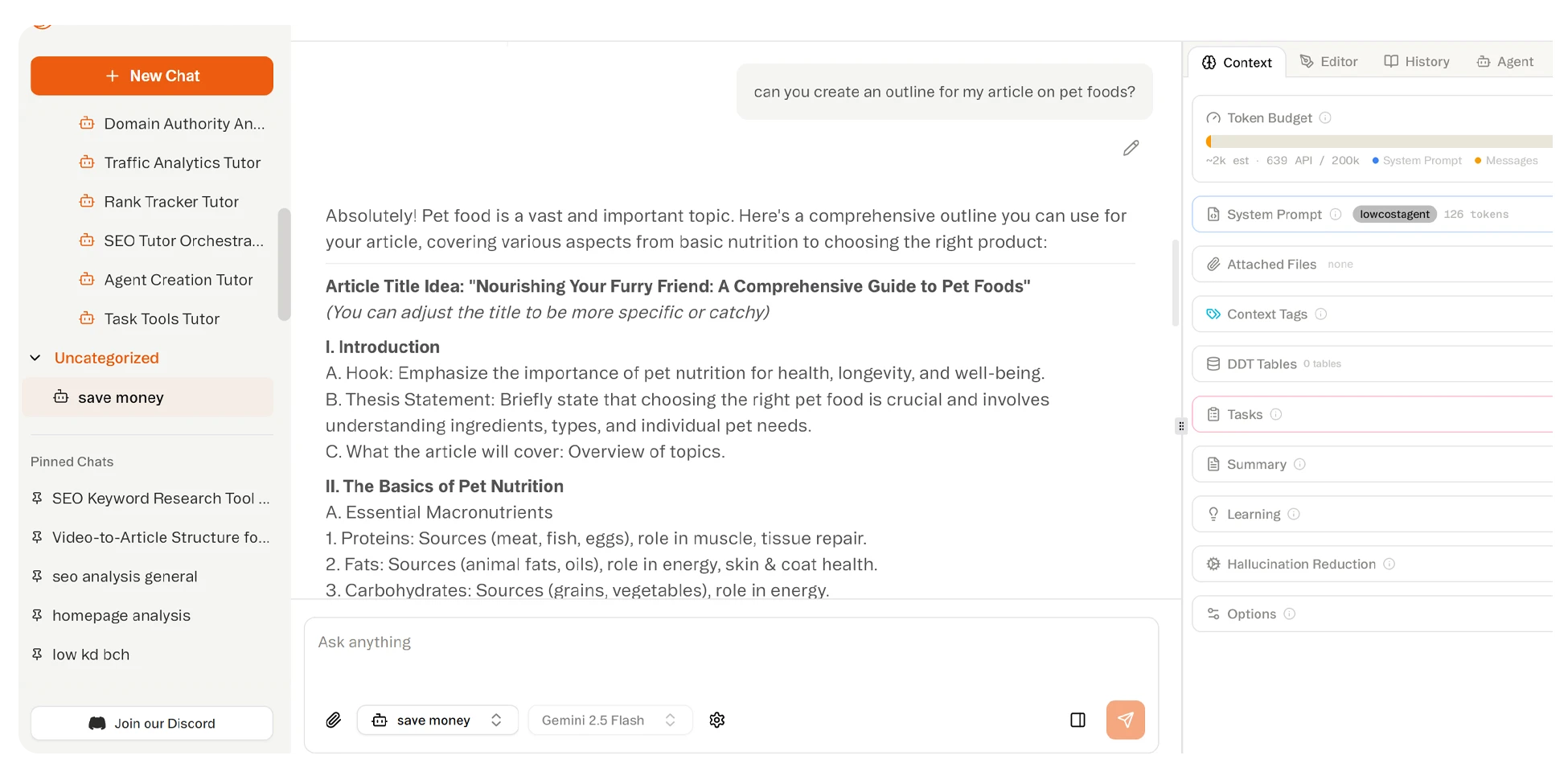 Save Time With SAAGA Solve's Free AI Writer